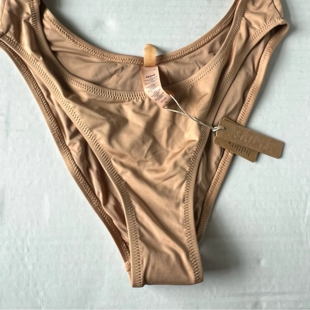 NWT Skims swim cut out monokini ochre XS